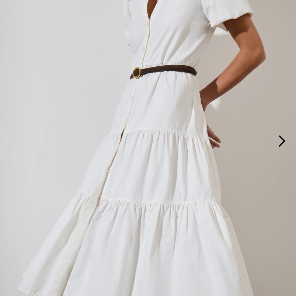 Brochu Walker Havana white dress
